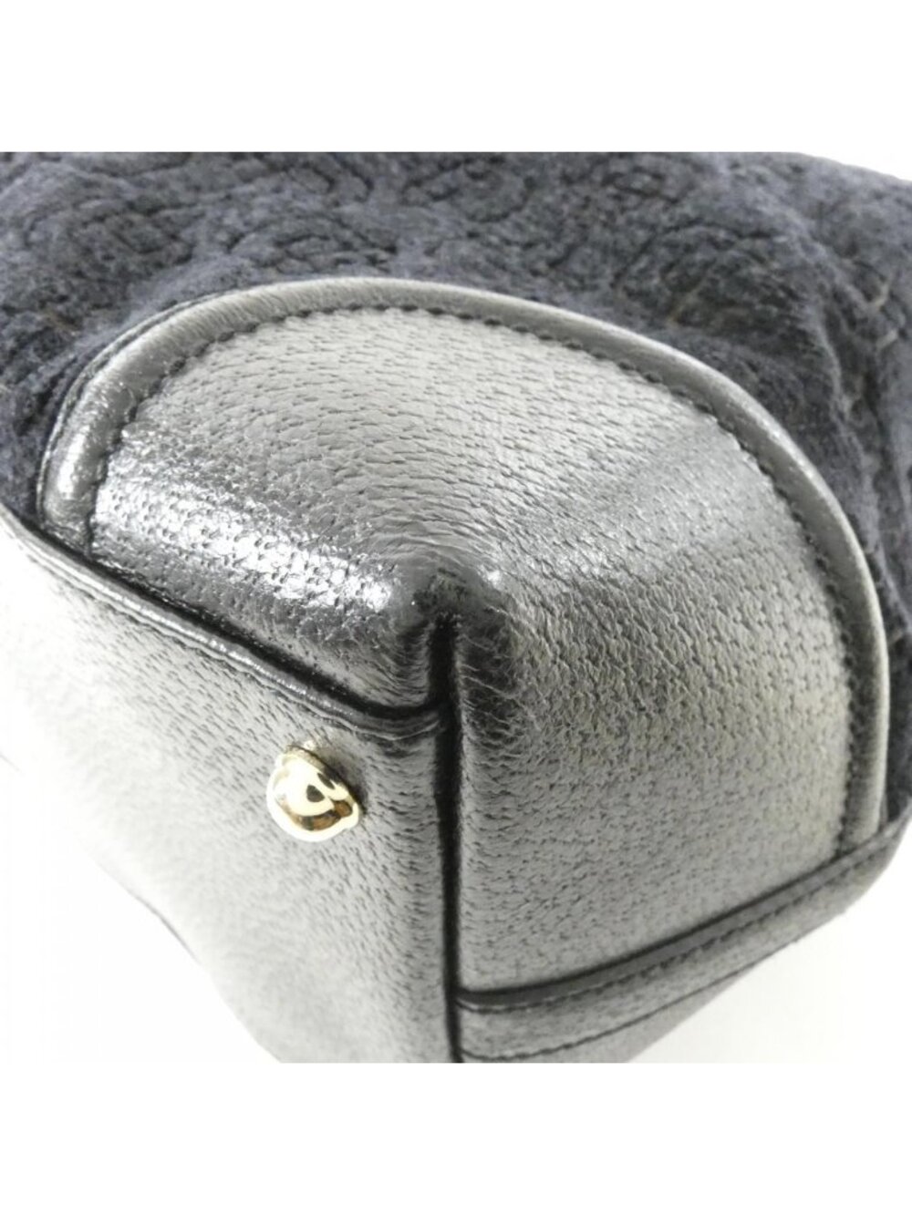 ★SOLD★ Gucci Boston Bag Travel Bags Black - Picture 3 of 9